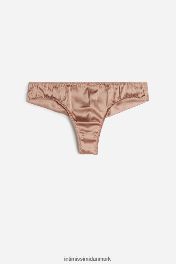 Intimissimi silke brasilianske trusser Kvinder 163i-satin pink undertøj 8DZ4XJ1164