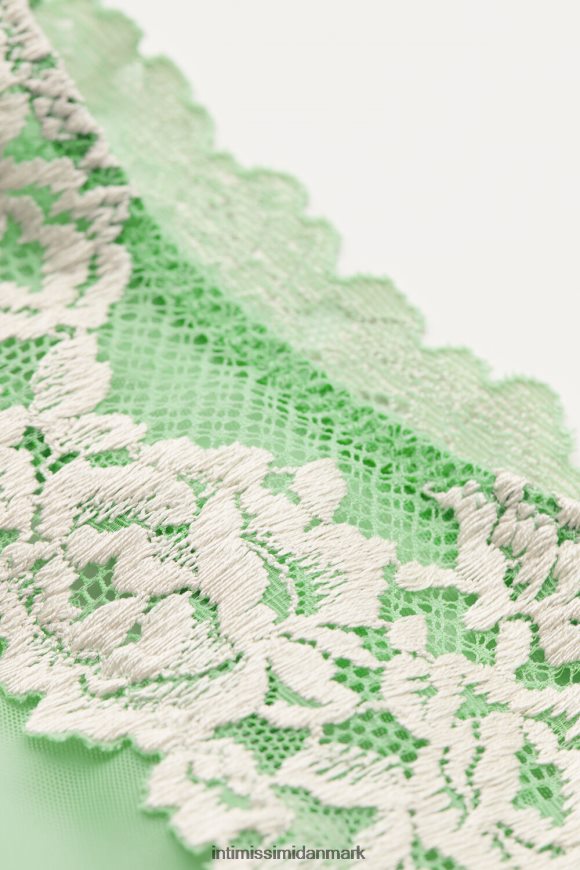 Intimissimi smukke blomster brasilianske trusser Kvinder 215j-æble mynte/elfenben undertøj 8DZ4XJ954