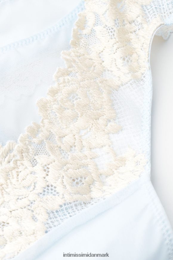 Intimissimi smukke blomster brasilianske trusser Kvinder 217j-luftig blå/elfenben undertøj 8DZ4XJ951