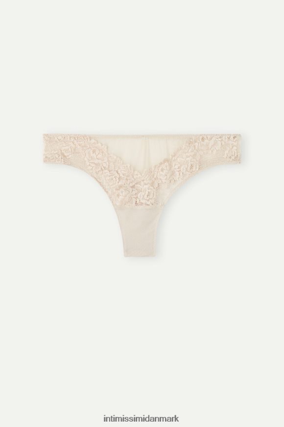Intimissimi smukke blomster brasilianske trusser Kvinder 2280-lyserød silke undertøj 8DZ4XJ1014