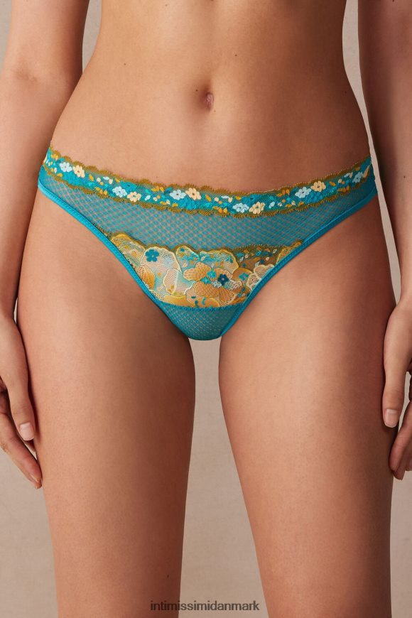Intimissimi summer vibes brasilianske trusser Kvinder 236j-sommer turkisblå undertøj 8DZ4XJ927