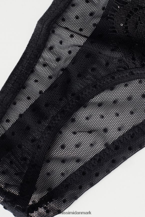 Intimissimi tid til at skinne brasilianske trusser Kvinder 019-sort undertøj 8DZ4XJ1006