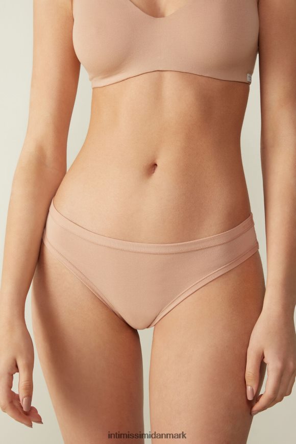 Intimissimi ultralette brasilianske supima-trusser i bomuld Kvinder 044-blød beige undertøj 8DZ4XJ1107