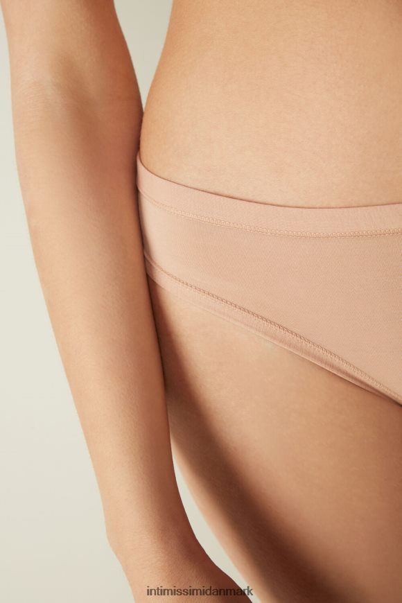 Intimissimi ultralette brasilianske supima-trusser i bomuld Kvinder 044-blød beige undertøj 8DZ4XJ1107