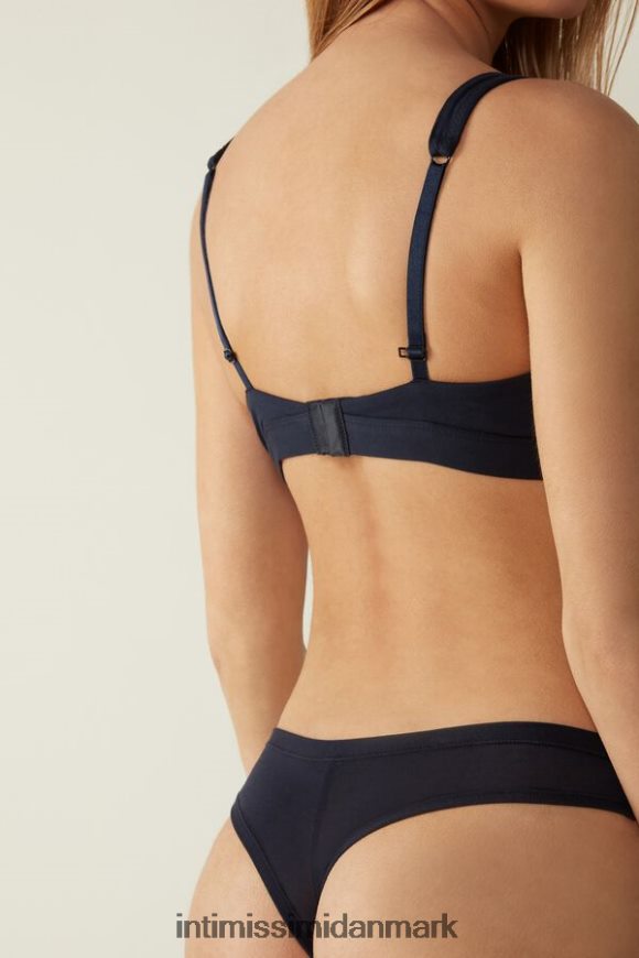 Intimissimi ultralette brasilianske supima-trusser i bomuld Kvinder 1467-intens blå undertøj 8DZ4XJ1105