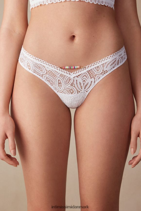 Intimissimi varme sommerdage brasilianske trusser i 80\'er-stil Kvinder 001-hvid undertøj 8DZ4XJ933