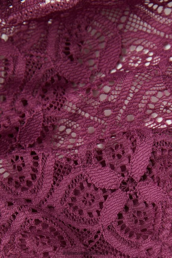 Intimissimi blondestreng med sidestropper Kvinder 345j-lilla vin undertøj 8DZ4XJ905