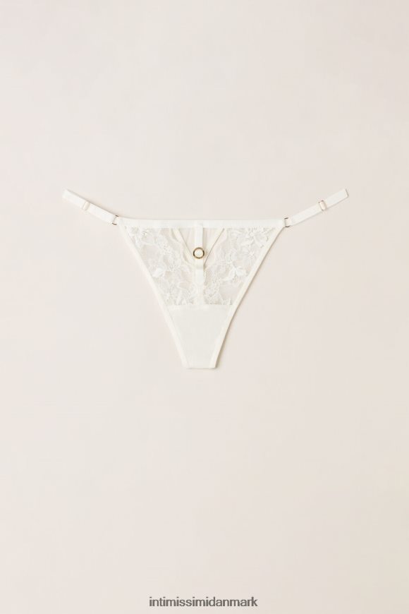 Intimissimi frygtløs femininitetsstreng med sidepanel Kvinder 2127-pulver hvid undertøj 8DZ4XJ997