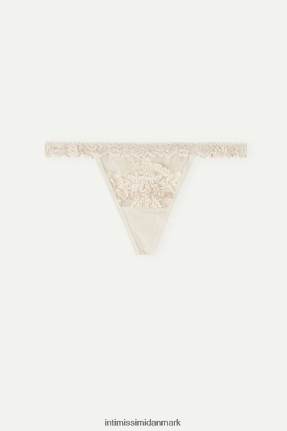Intimissimi smukke blomsterstrenge med sidestropper Kvinder 2280-lyserød silke undertøj 8DZ4XJ1017