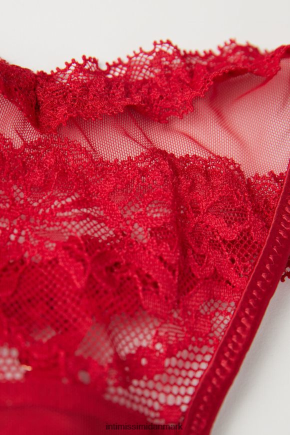 Intimissimi syndige fantasier 80\'er-stil g-streng Kvinder 9888-forseglende voksrød undertøj 8DZ4XJ850