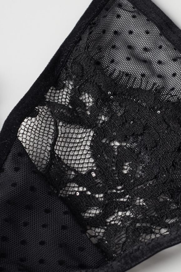 Intimissimi tid til at skinne rem med sidestropper Kvinder 019-sort undertøj 8DZ4XJ1007