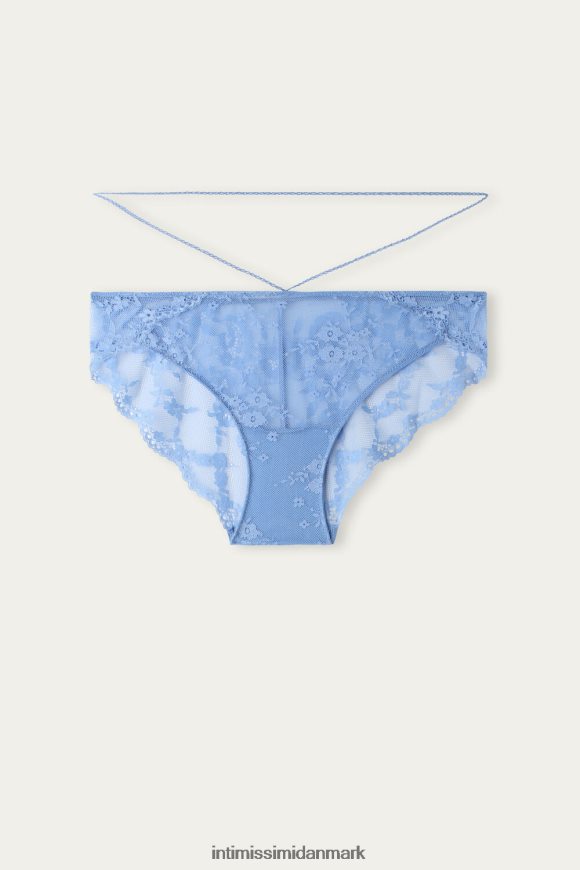 Intimissimi føler smukke trusser Kvinder 211j-ortensia-print blå undertøj 8DZ4XJ947