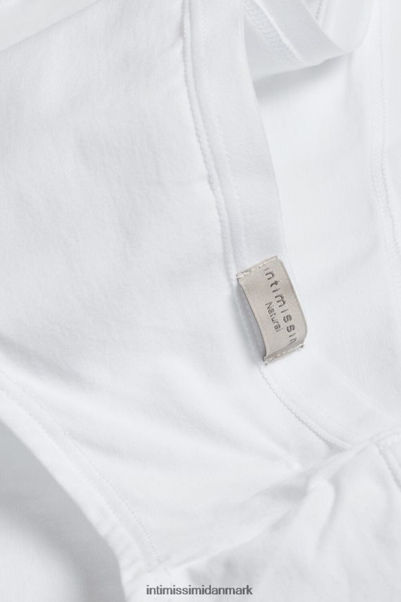 Intimissimi heldækkende bomuldsbukser Kvinder 001-hvid undertøj 8DZ4XJ1033