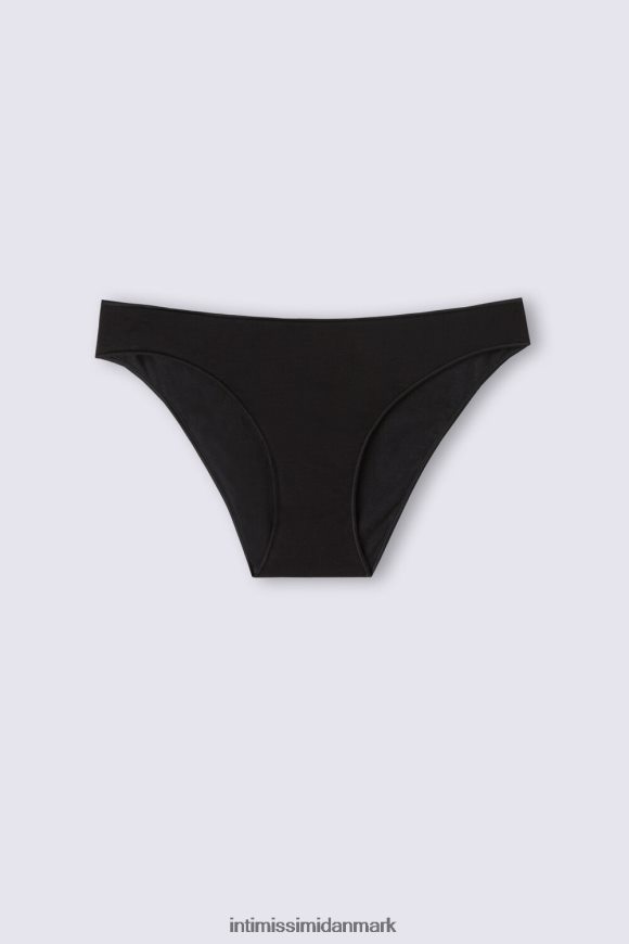 Intimissimi lav talje bomuldstrøjer Kvinder 019-sort undertøj 8DZ4XJ922