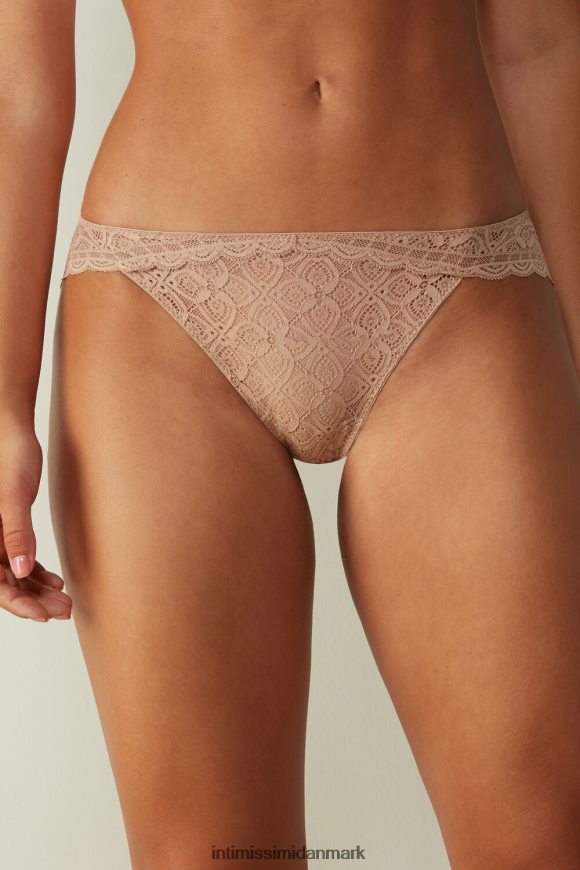 Intimissimi lavtaljede blondetrusser Kvinder 044-blød beige undertøj 8DZ4XJ1065