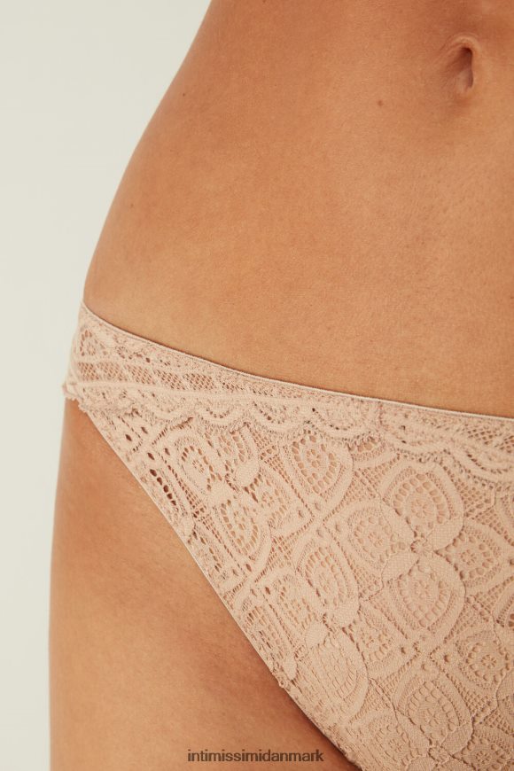 Intimissimi lavtaljede blondetrusser Kvinder 044-blød beige undertøj 8DZ4XJ1065