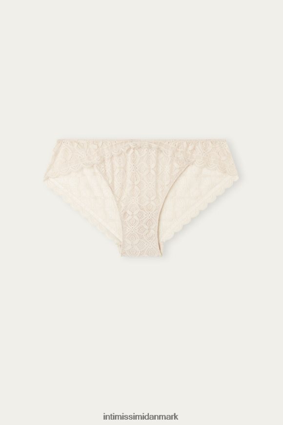 Intimissimi lavtaljede blondetrusser Kvinder 2280-lyserød silke undertøj 8DZ4XJ1057