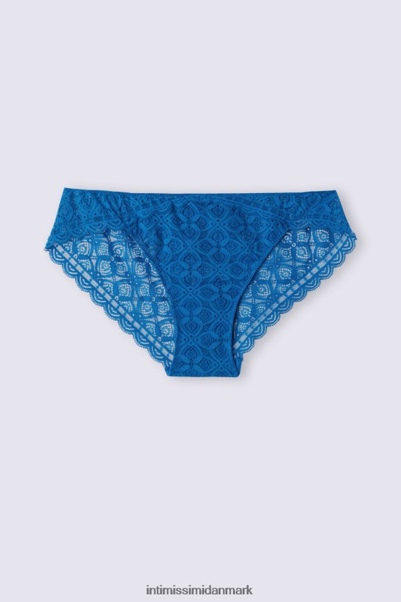 Intimissimi lavtaljede blondetrusser Kvinder 328j-nautisk blå undertøj 8DZ4XJ880