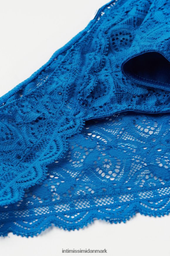 Intimissimi lavtaljede blondetrusser Kvinder 328j-nautisk blå undertøj 8DZ4XJ880