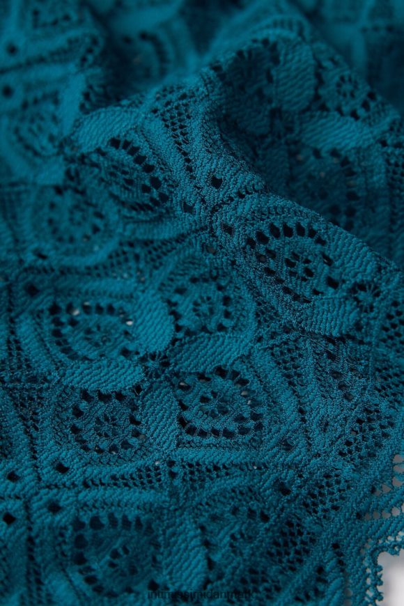 Intimissimi lavtaljede blondetrusser Kvinder 346j-blågrøn undertøj 8DZ4XJ863