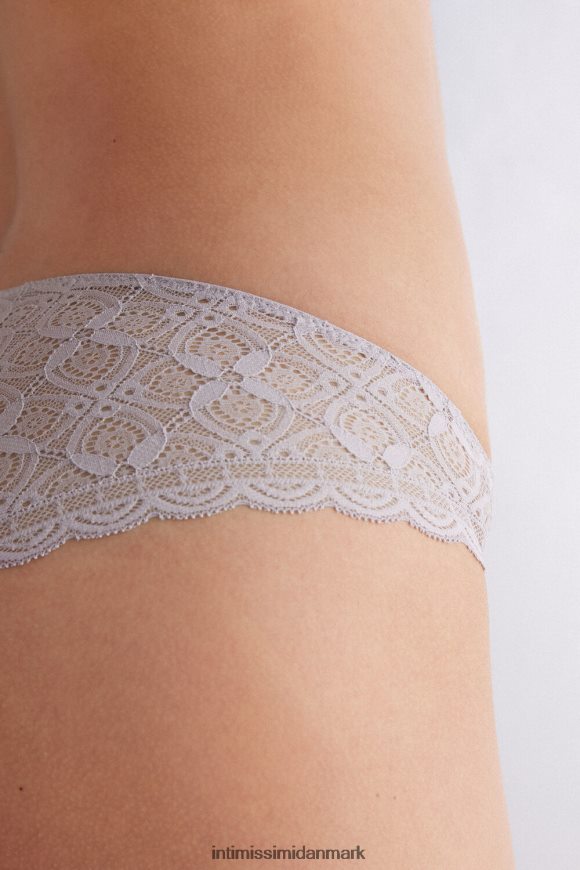 Intimissimi lavtaljede blondetrusser Kvinder 347j-isgrå undertøj 8DZ4XJ859