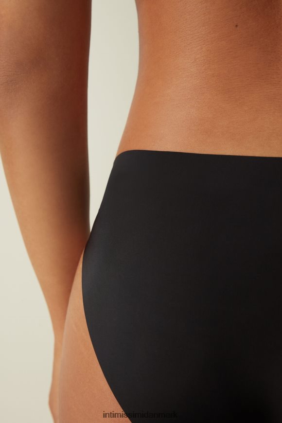Intimissimi sømløse trusser i mikrofiber med tætsiddende pasform Kvinder 019-sort undertøj 8DZ4XJ1169