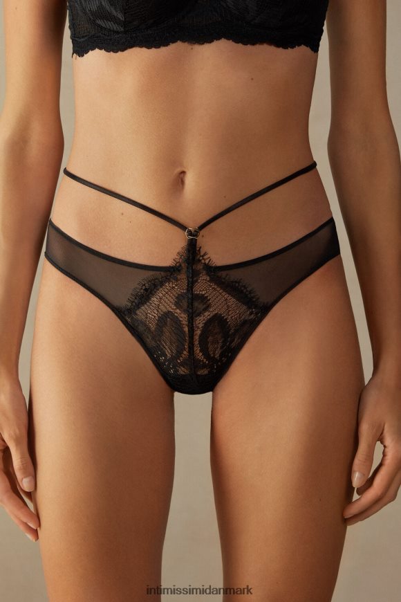 Intimissimi sensuelle ubundne trusser Kvinder 019-sort undertøj 8DZ4XJ1018