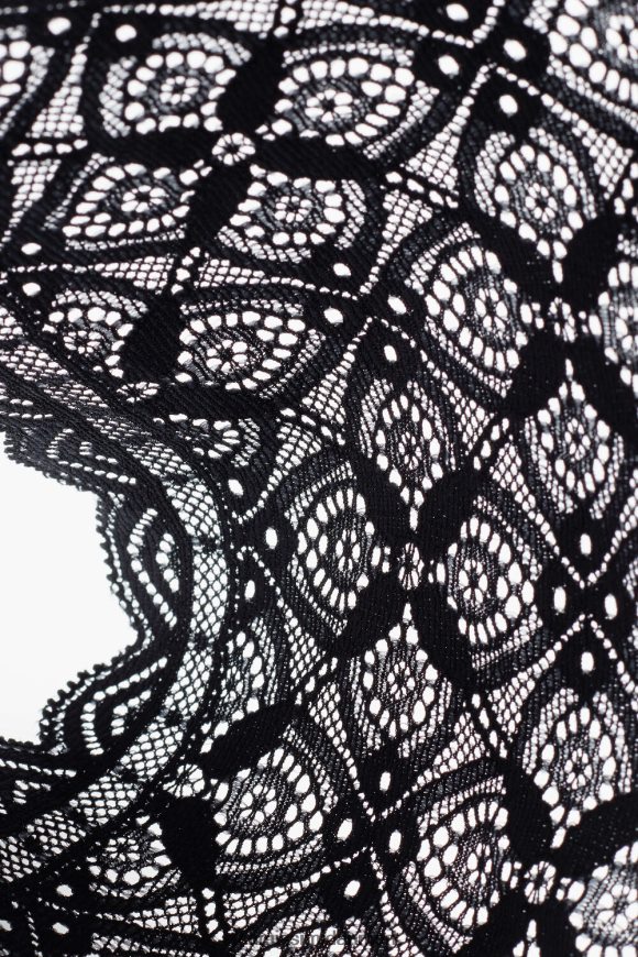 Intimissimi silke- og blondetrusser Kvinder 019-sort undertøj 8DZ4XJ1132