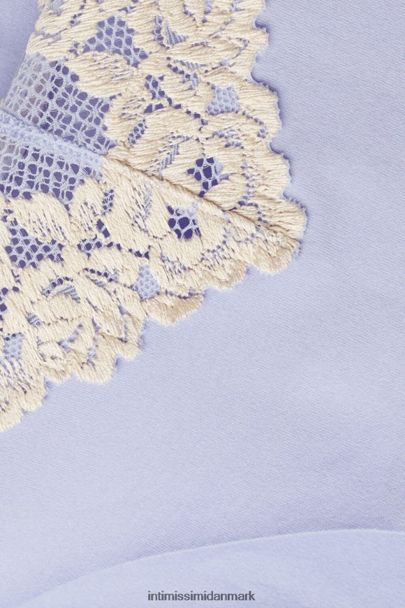 Intimissimi smukke blomster sømløse trusser i bomuld Kvinder 214j-sød lavendel/elfenben undertøj 8DZ4XJ962