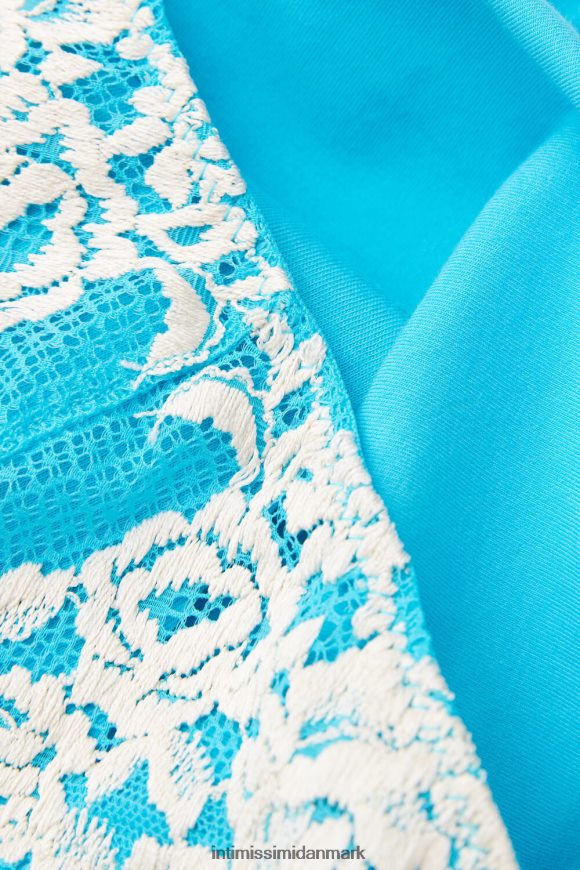 Intimissimi smukke blomster sømløse trusser i bomuld Kvinder 233j-digital turkis/elfenben undertøj 8DZ4XJ966