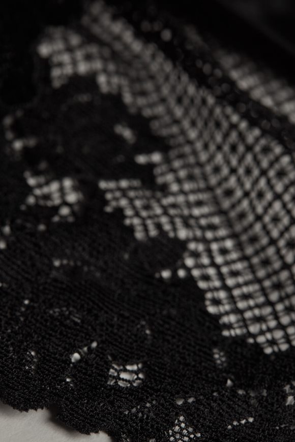 Intimissimi smukke blomster trusser Kvinder 019-sort undertøj 8DZ4XJ1044