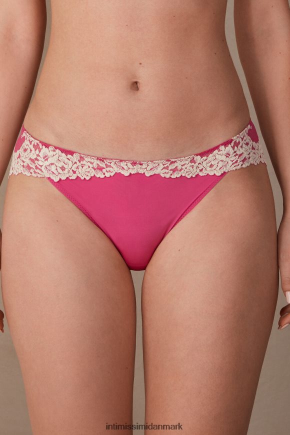 Intimissimi smukke blomster trusser Kvinder 213j-valentin pink/elfenben undertøj 8DZ4XJ971