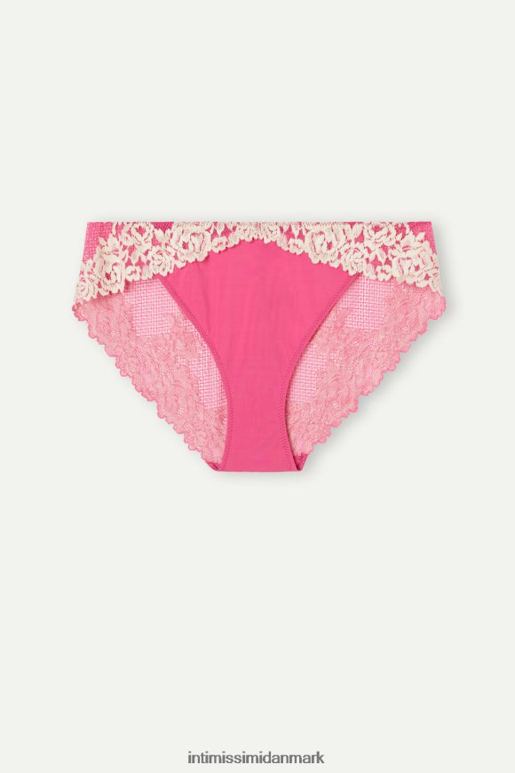 Intimissimi smukke blomster trusser Kvinder 213j-valentin pink/elfenben undertøj 8DZ4XJ971