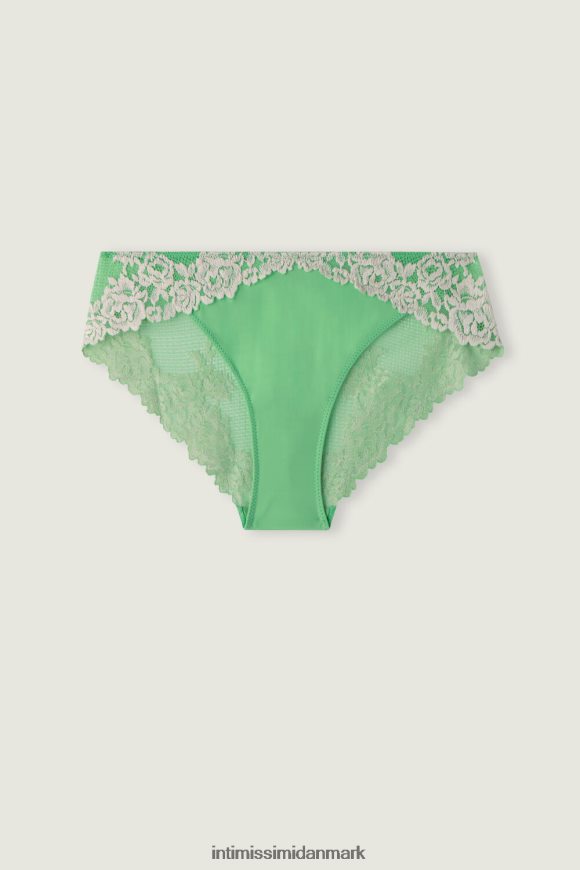Intimissimi smukke blomster trusser Kvinder 215j-æble mynte/elfenben undertøj 8DZ4XJ955
