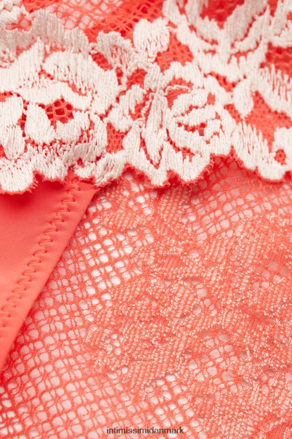 Intimissimi smukke blomster trusser Kvinder 216j-flamme skarlagenrød/elfenben undertøj 8DZ4XJ953