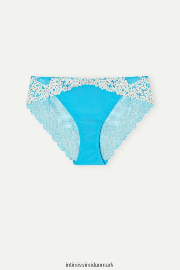 Intimissimi smukke blomster trusser Kvinder 233j-digital turkis/elfenben undertøj 8DZ4XJ965