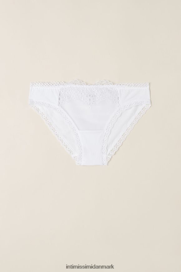 Intimissimi tidløse enkelhed bomuldstrusser Kvinder 001-hvid undertøj 8DZ4XJ931