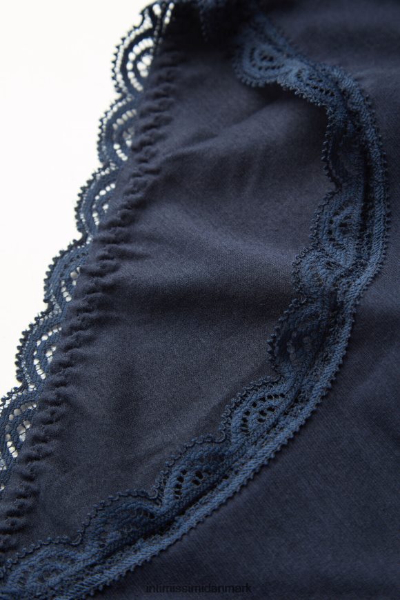 Intimissimi trusser af bomuld og blonder Kvinder 1467-intens blå undertøj 8DZ4XJ1005