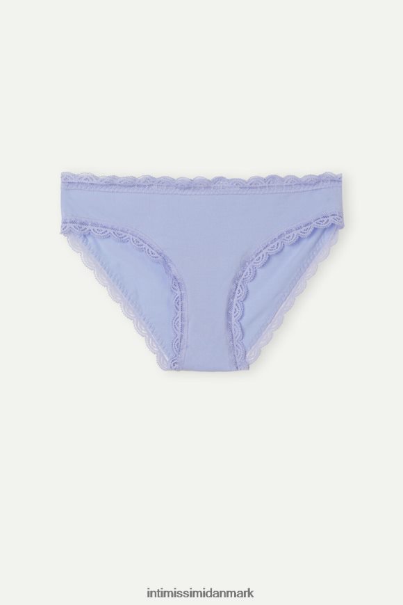 Intimissimi trusser af bomuld og blonder Kvinder 212j-sød lavendel undertøj 8DZ4XJ996