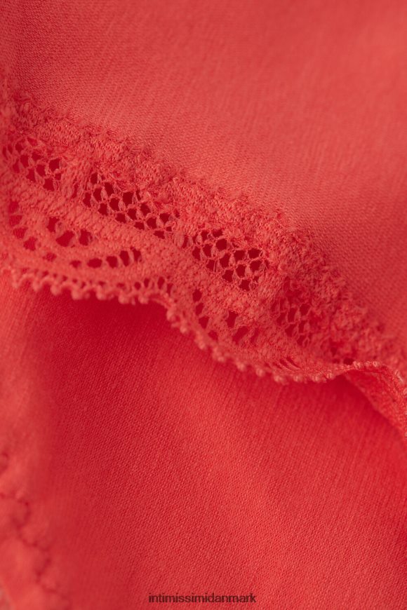Intimissimi trusser af bomuld og blonder Kvinder 219j-flamme skarlagen undertøj 8DZ4XJ992
