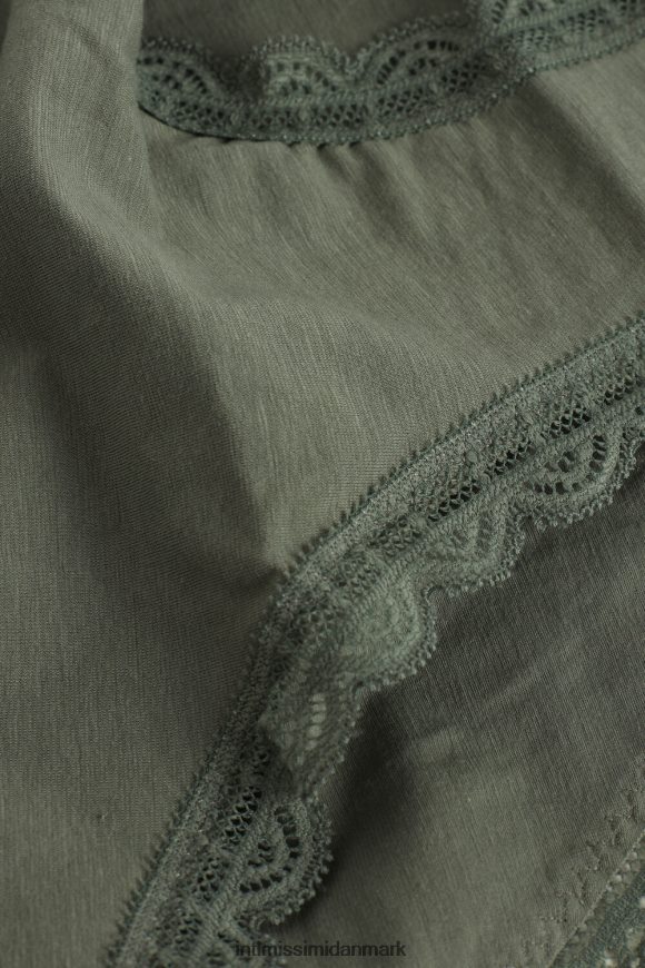 Intimissimi trusser af bomuld og blonder Kvinder 344j-salvia grøn undertøj 8DZ4XJ908