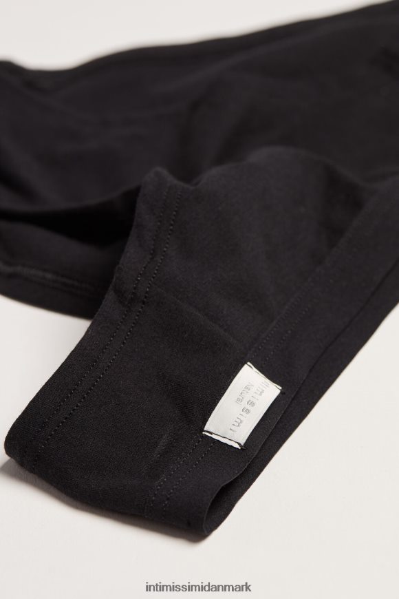 Intimissimi trusser af naturlig bomuld Kvinder 019-sort undertøj 8DZ4XJ1197