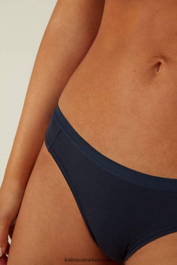 Intimissimi trusser af naturlig bomuld Kvinder 1467-intens blå undertøj 8DZ4XJ1160
