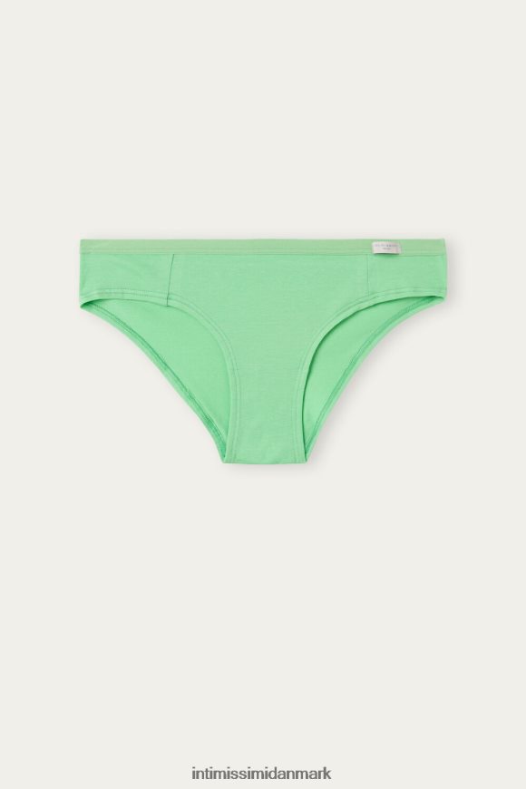 Intimissimi trusser af naturlig bomuld Kvinder 218j-æble mynte undertøj 8DZ4XJ982