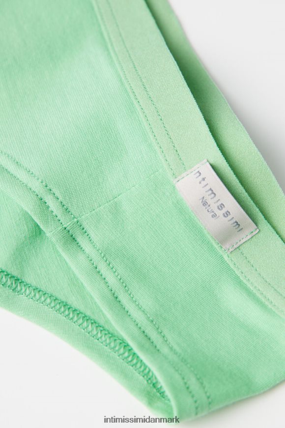 Intimissimi trusser af naturlig bomuld Kvinder 218j-æble mynte undertøj 8DZ4XJ982