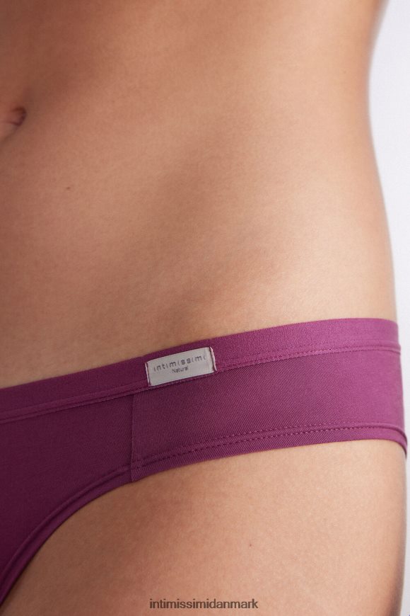 Intimissimi trusser af naturlig bomuld Kvinder 345j-lilla vin undertøj 8DZ4XJ866