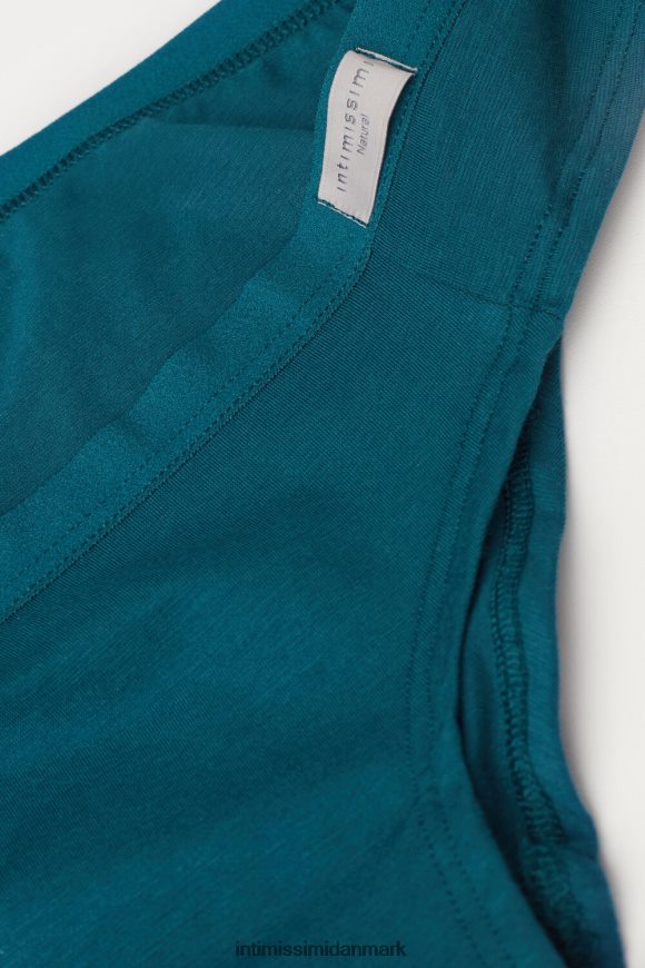 Intimissimi trusser af naturlig bomuld Kvinder 346j-blågrøn undertøj 8DZ4XJ862