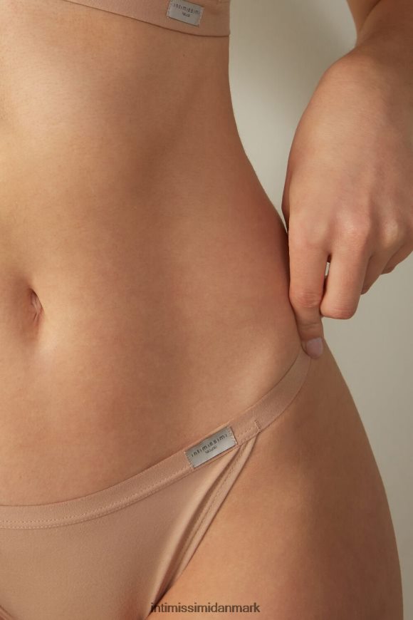 Intimissimi trusser af naturlig bomuld med sidestropper Kvinder 044-blød beige undertøj 8DZ4XJ1110