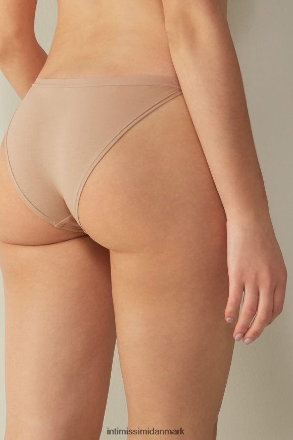 Intimissimi trusser af naturlig bomuld med sidestropper Kvinder 044-blød beige undertøj 8DZ4XJ1110