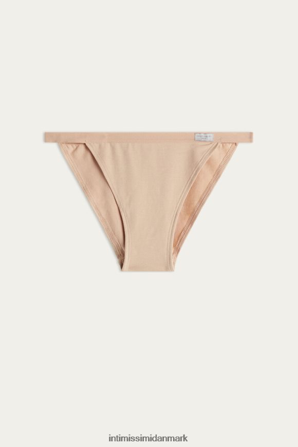 Intimissimi trusser af naturlig bomuld med sidestropper Kvinder 044-blød beige undertøj 8DZ4XJ1110